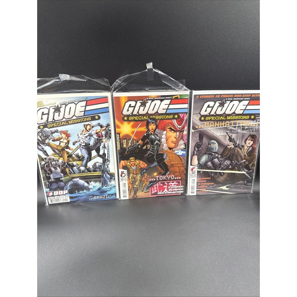 G.I. Joe: Special Missions-Manhattan #1; Tokyo; Brazil DDP